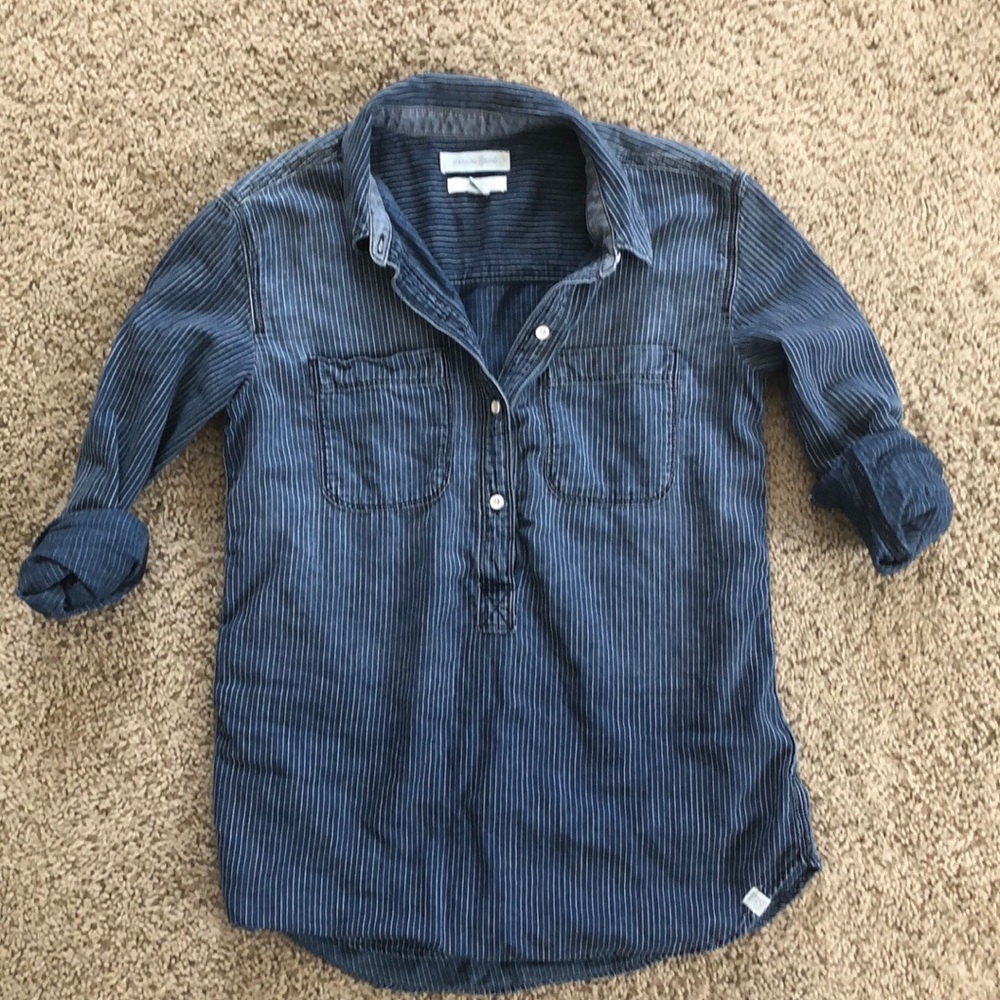 Treasure and bond chambray shirt